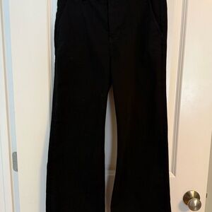 J. Crew Black Wide Leg Pants